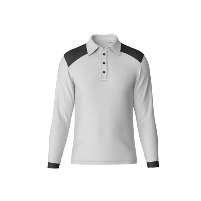 Long Sleeve Reflex Polo Shirt