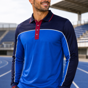 Long Sleeve Reflex Polo Shirt