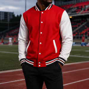 Varsity Jacket - Polycotton blend