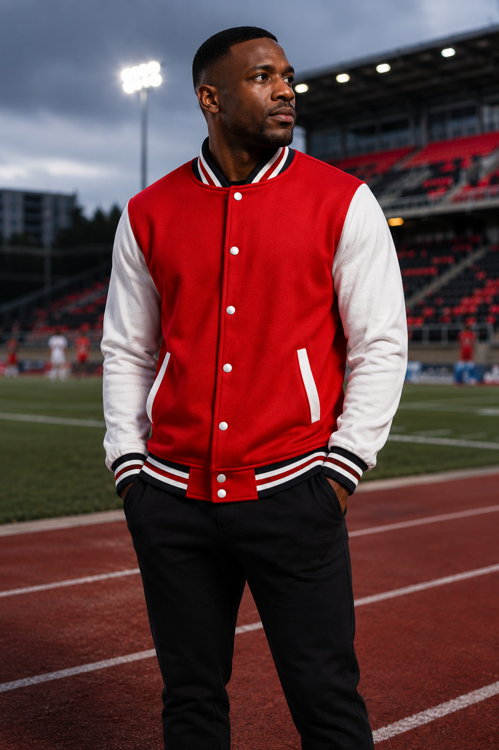 Varsity Jacket - Polycotton blend