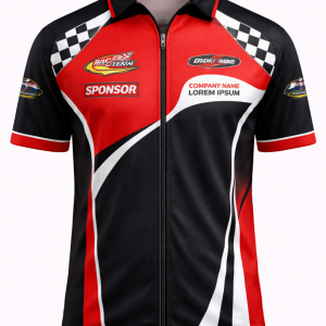 Sublimated Print Racing Shirt